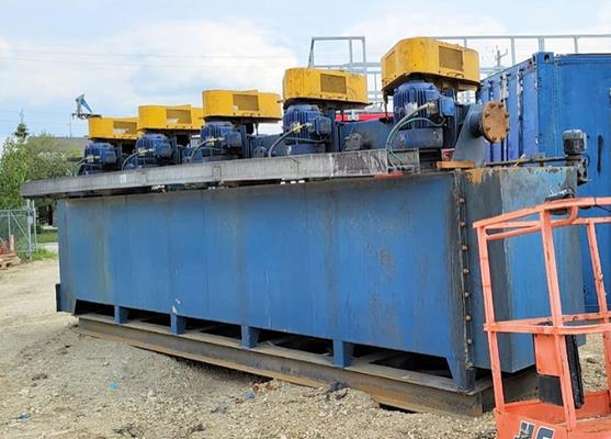 Bank Of 5-cell Metso Model Dr-24 Flotation Cells)