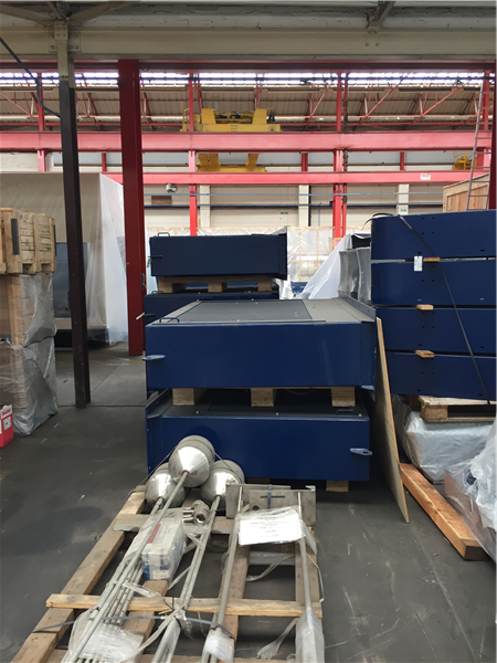 Unused Flsmidth Bank Of 6 X 160m3 Smart Cells
