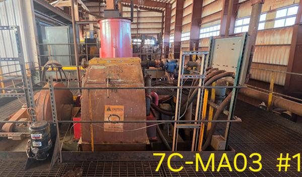 2 Units - Outotec Slon Model 2000 10 Hp Secondary Vphgms Magnetic Separators)