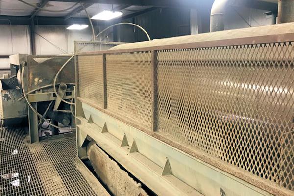 Eriez Model 48x125 Cda Double Cleaner Wet Drum Magnetic Separator)