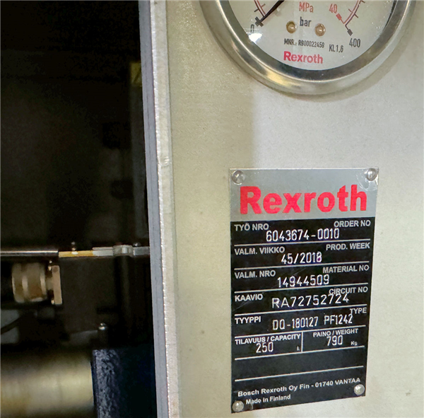 Outotec - Larox Model Pf 1.6 Series Tower Pressure Filter)
