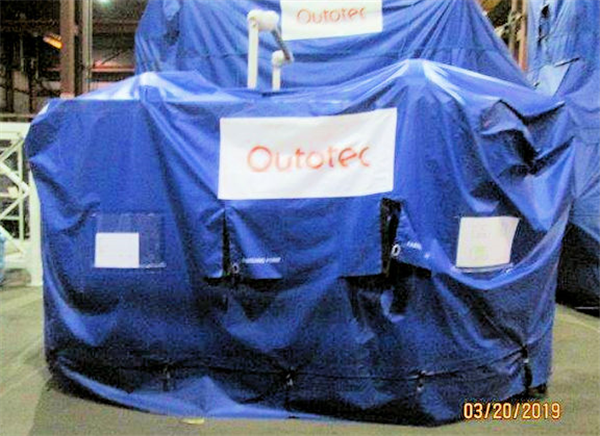 Outotec - Larox Model Pf 1.6 Series Tower Pressure Filter)