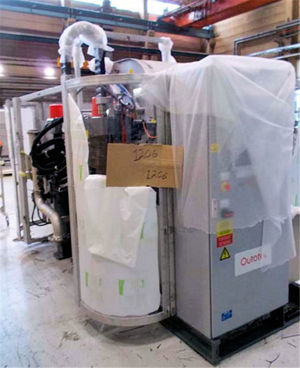 Outotec - Larox Model Pf 1.6 Series Tower Pressure Filter)