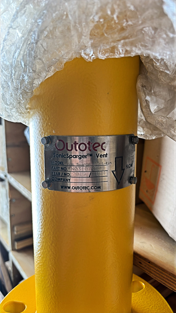 33 Units - Unused Outotec 4" Sonic Sparger Vents For Column Cell)