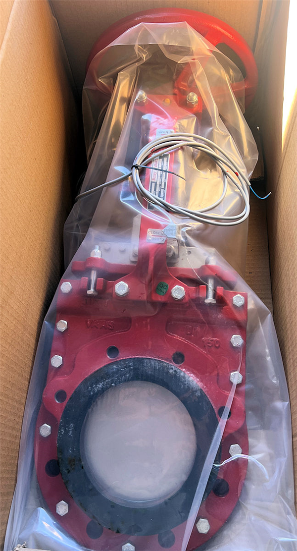 8 Units - UNUSED BRAY Series 752, 6" Bidirectional Perimeter Seat Knife Gate Valve