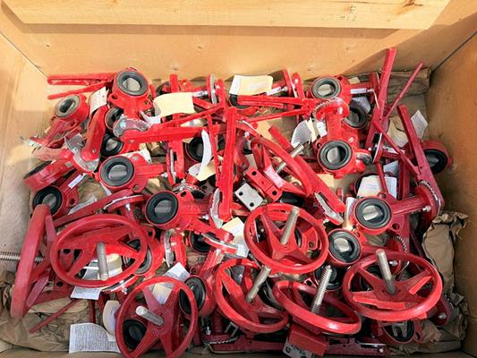 Lot Of Various Valves Compatible With Metso E5 Flotation Cells)