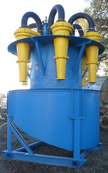 Unused 5-cyclone Cluster, Model 400 Cvx10, With Distributor And Sz 6 Slurry Valves)