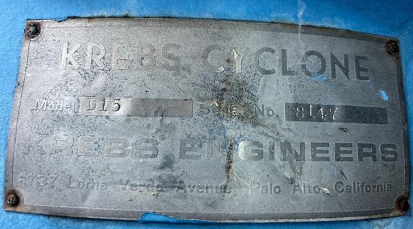 Krebs Model D15 Cyclone)