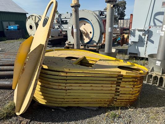 8 Units - Outokumpu Type Ok38 Flotation Cell Mechanisms, Each With 100 H Motor)