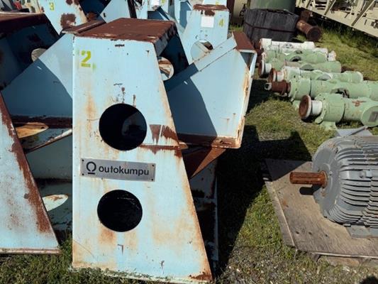 8 Units - Outokumpu Type Ok38 Flotation Cell Mechanisms, Each With 100 H Motor)