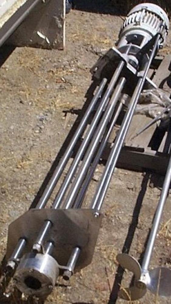 Gifford Wood 5" Dia. Homogenizer With 5' L Shaft, Ss Contacts And 10 Hp Motor)