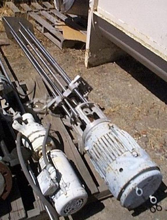 Gifford Wood 5" Dia. Homogenizer With 5' L Shaft, Ss Contacts And 10 Hp Motor)