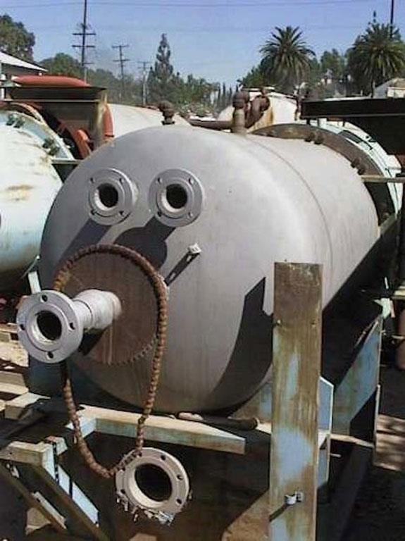 Hercules Model 300 Pressure Leaf Filter, 300 Sq. Ft, 316 Ss)