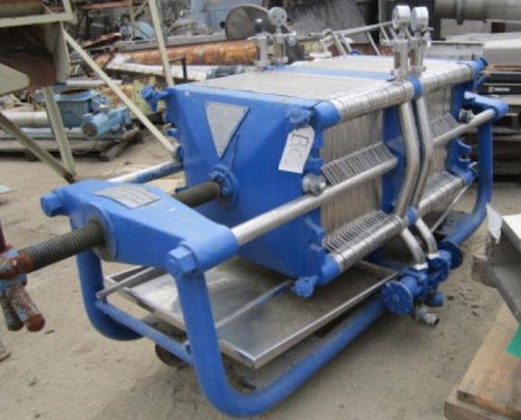 John C. Carlson Ltd Plate & Frame Filter Press With 36 Ss Plates)