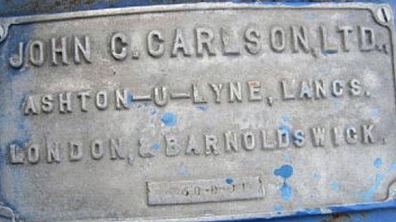 John C. Carlson Ltd Plate & Frame Filter Press With 36 Ss Plates)