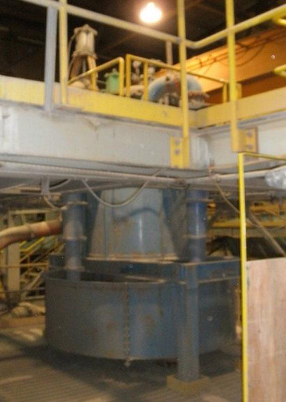 2 Units/pods Of (4) Krebs Hydrocyclones, Model #d15lb-10.5-2152, Rubber-lined, 8" Overflow, 6" Inlet)