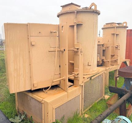 2 Units - Tas Vertical Coal Pulverizing Mills, Model 42b, 350 Hp)