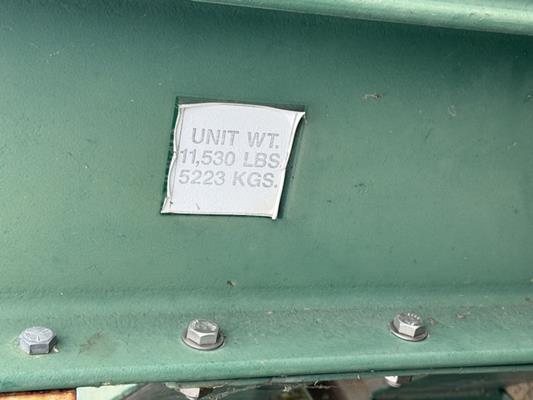 4 Units - Derrick Model 56-144d-3dd 5' W X 12' L Double Deck Dry Sizing Screens)