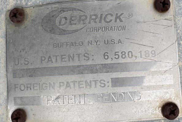 4 Units - Derrick Model 56-144d-3dd 5' W X 12' L Double Deck Dry Sizing Screens)