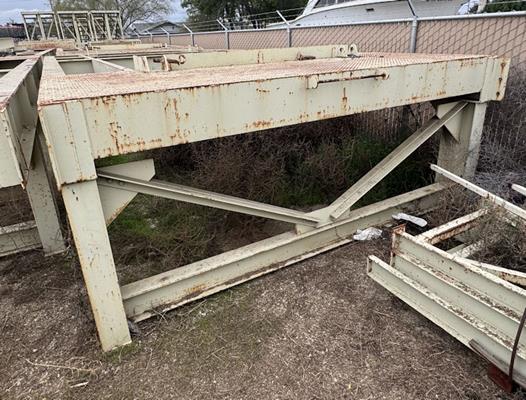 4 Units - Derrick Model 56-144d-3dd 5' W X 12' L Double Deck Dry Sizing Screens)