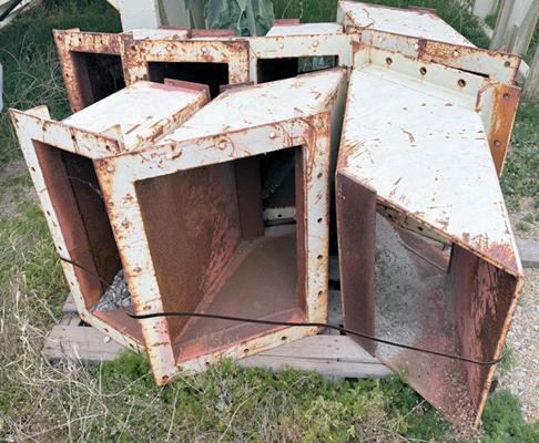 4 Units - Derrick Model 56-144d-3dd 5' W X 12' L Double Deck Dry Sizing Screens)