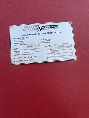 Vibramech Model H2-48-12 Double Deck 4' X 16' (1220mm X 4880mm) Screen)