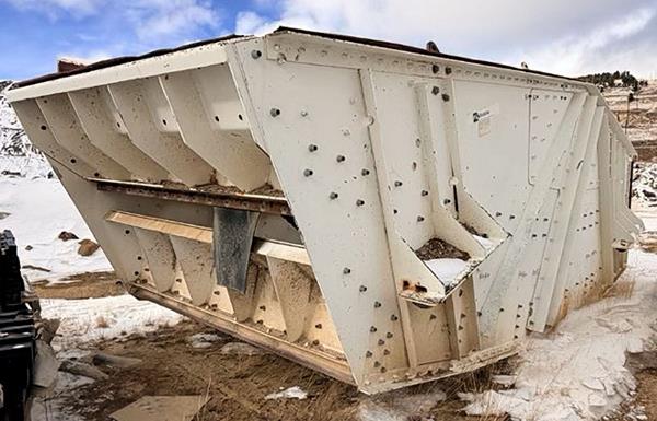 Flsmidth 10' W X 24' L Double Deck Banana Screen)