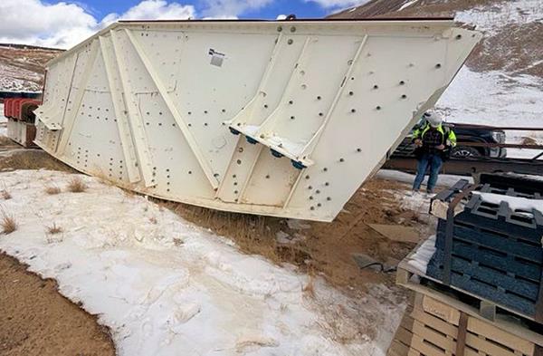 FLSMIDTH 10' W x 24' L Double Deck Banana Screen