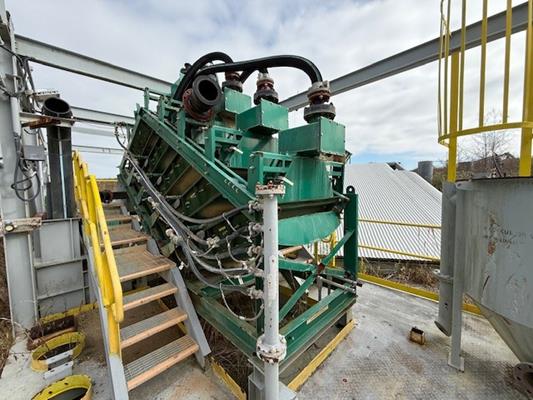 Derrick Model 2sg48-60r-5stk 5-deck Sizer Screen)