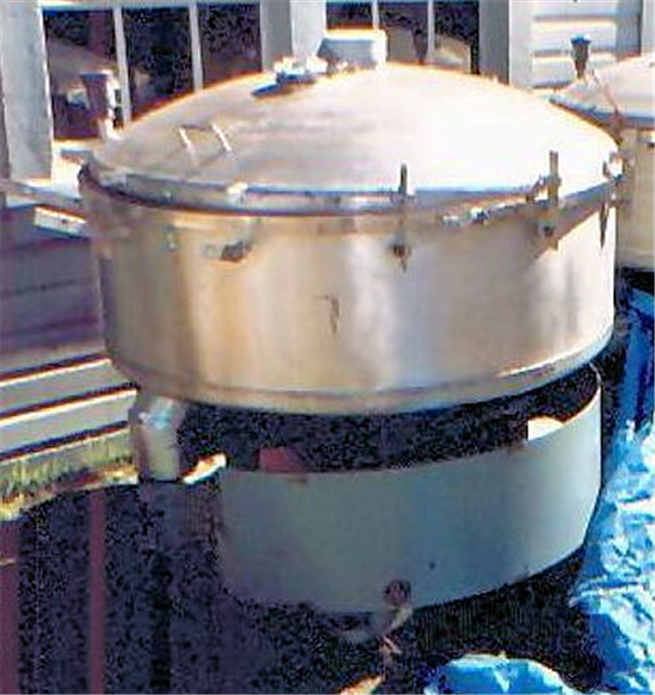 Gump Bar-nun Cp-43 Pneumatic In-line Screener, 47" Dia., 2 Hp, Rotary Pressure Sifter)